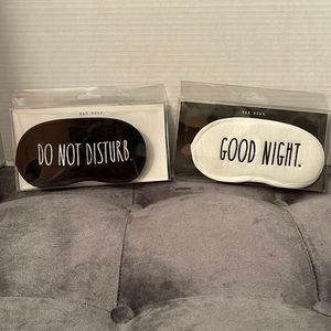 Rae Dunn Sleep Mask - Set of 2